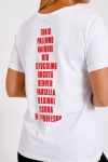 Beyaz La Casa De Papel T-Shirt (SA058)