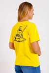 Sarı Peonuts Baskılı Tişört (SS006)