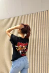 Kadın Dream Baskılı Oversize T-Shirt (zck0778)