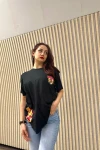 Kadın Dream Baskılı Oversize T-Shirt (zck0778)